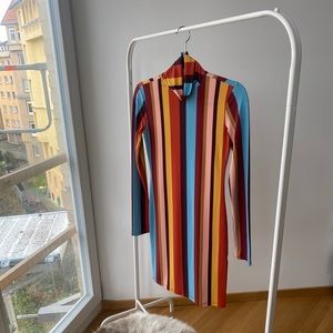 Multi-Color Striped Forever 21 Dress